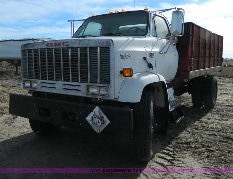 image for item AD9913 1989 GMC TopKick grain truck