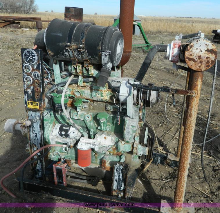 image for item AD9922 John Deere 4045T four cylinder diesel engine