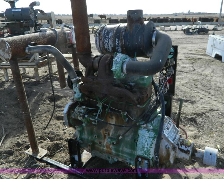 image for item AD9922 John Deere 4045T four cylinder diesel engine