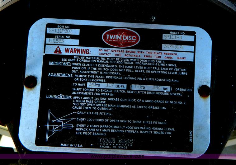 image for item AD9923 Cummins four cylinder diesel engine