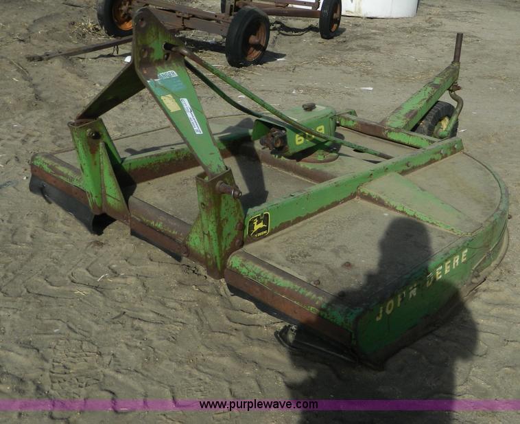 image for item AD9924 John Deere 609 6' rotary mower