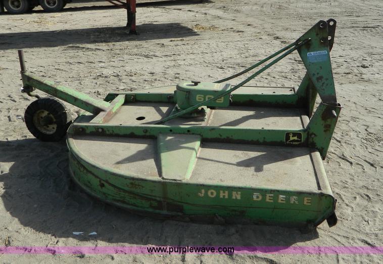 image for item AD9924 John Deere 609 6' rotary mower