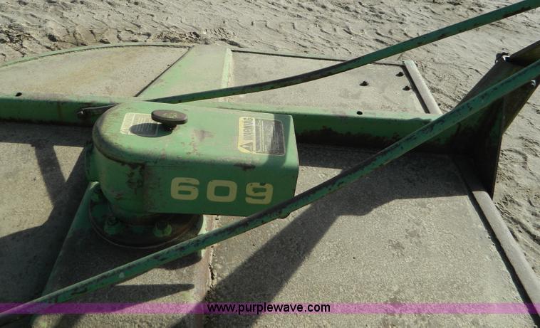 image for item AD9924 John Deere 609 6' rotary mower