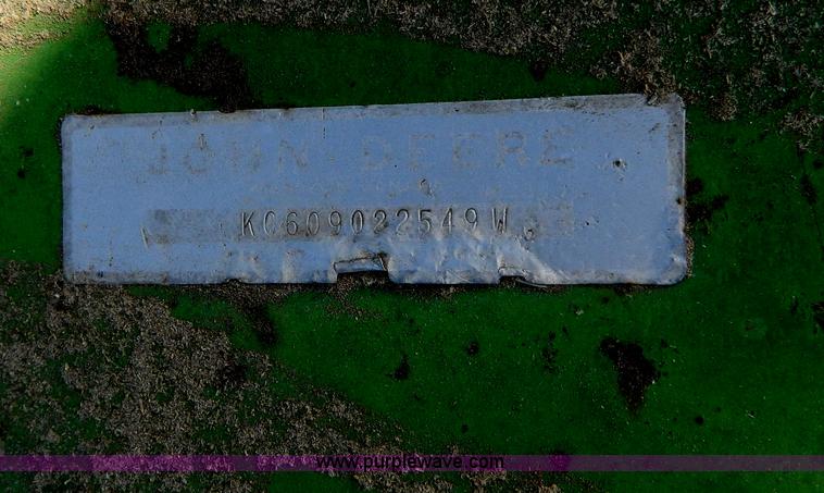 image for item AD9924 John Deere 609 6' rotary mower