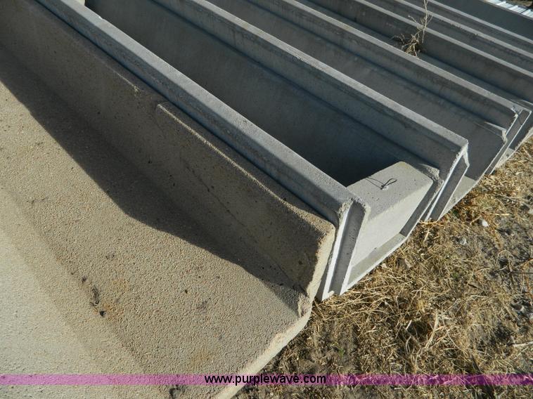 image for item AD9937 (9) concrete fence line feed bunks