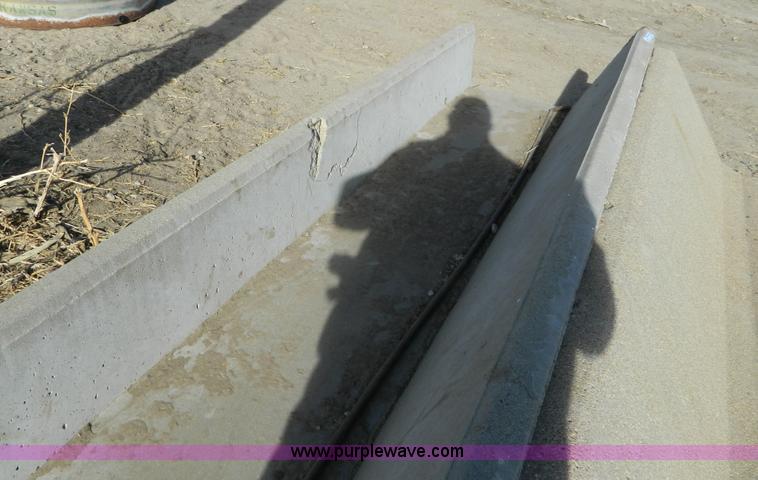 image for item AD9937 (9) concrete fence line feed bunks