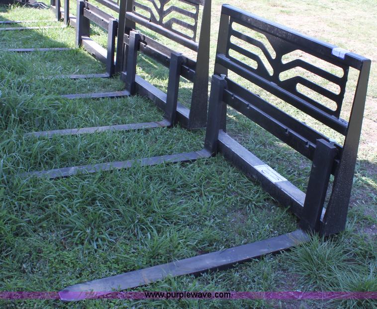 image for item C1696 Wildkat 48" skid steer pallet forks