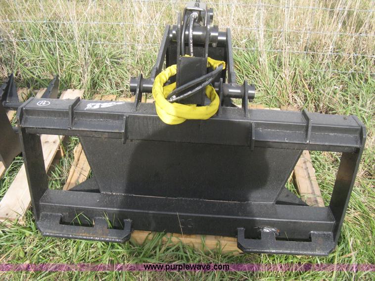 image for item C1700 Wildkat heavy duty skid steer stump grapple