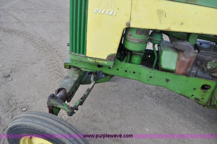 image for item G6195 1960 John Deere 730 tractor