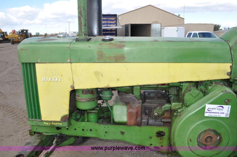 image for item G6195 1960 John Deere 730 tractor