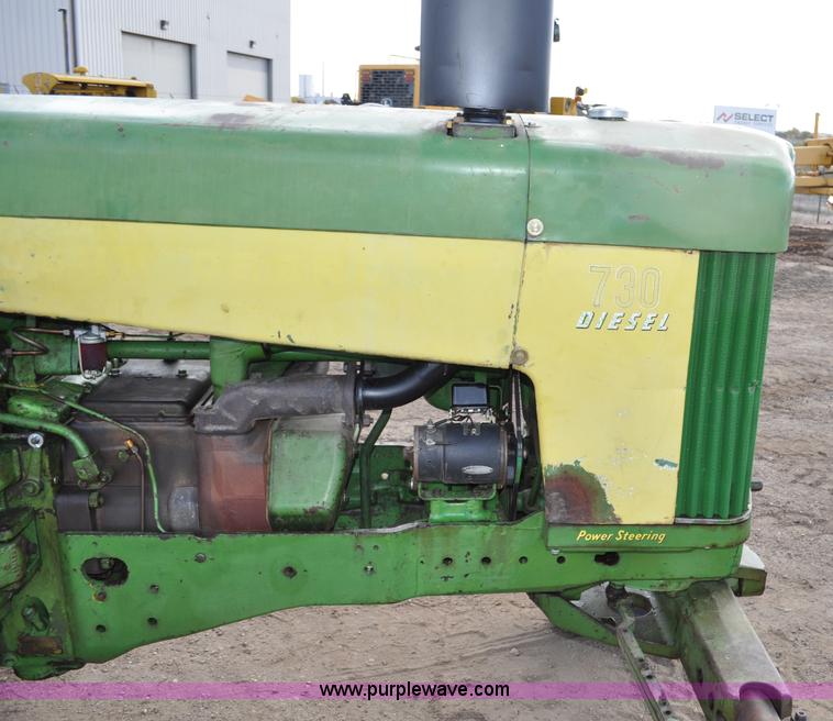 image for item G6195 1960 John Deere 730 tractor