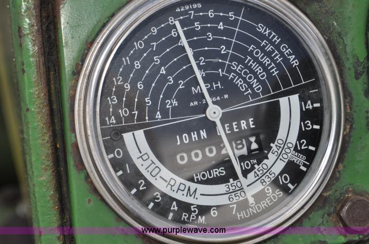 image for item G6195 1960 John Deere 730 tractor