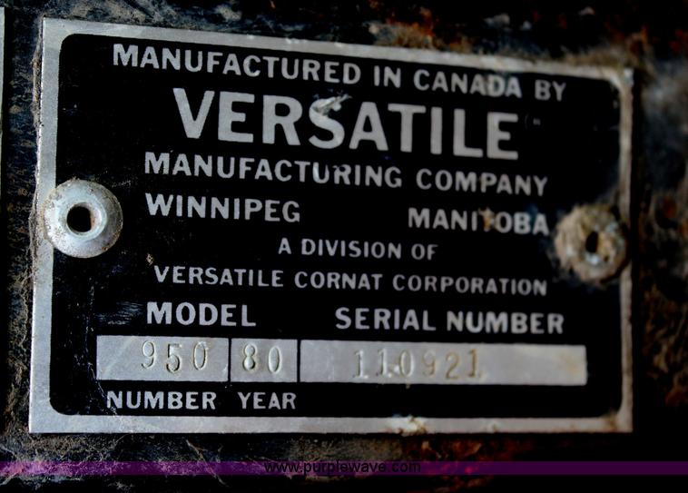 image for item H7808 1980 Versatile 950 Series 2 4WD tractor