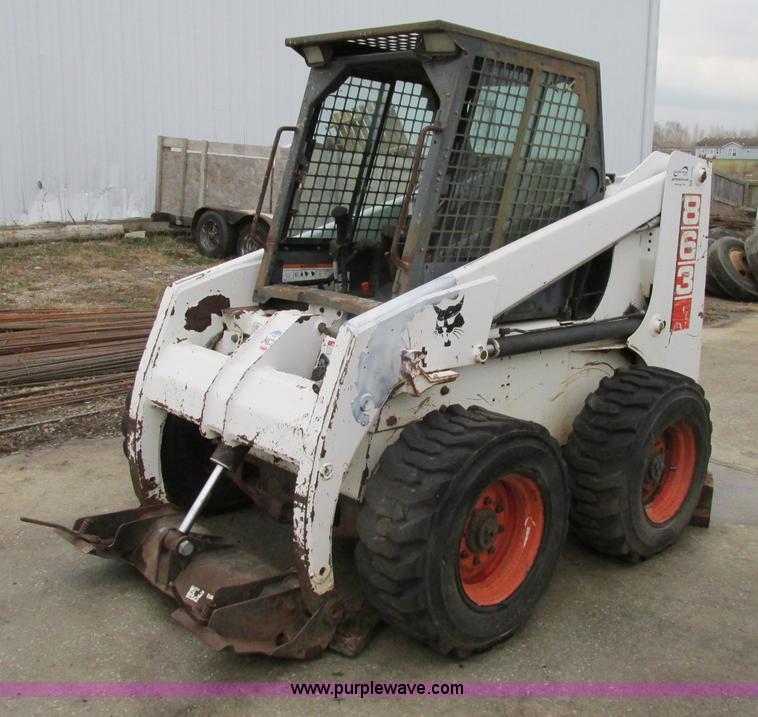 image for item F5489 1996 Bobcat 863 skid steer