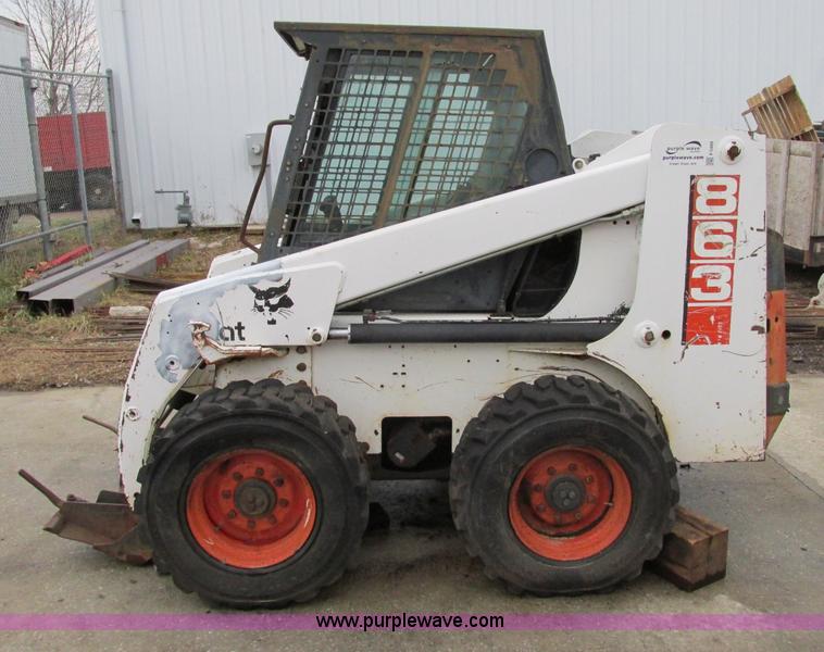 image for item F5489 1996 Bobcat 863 skid steer