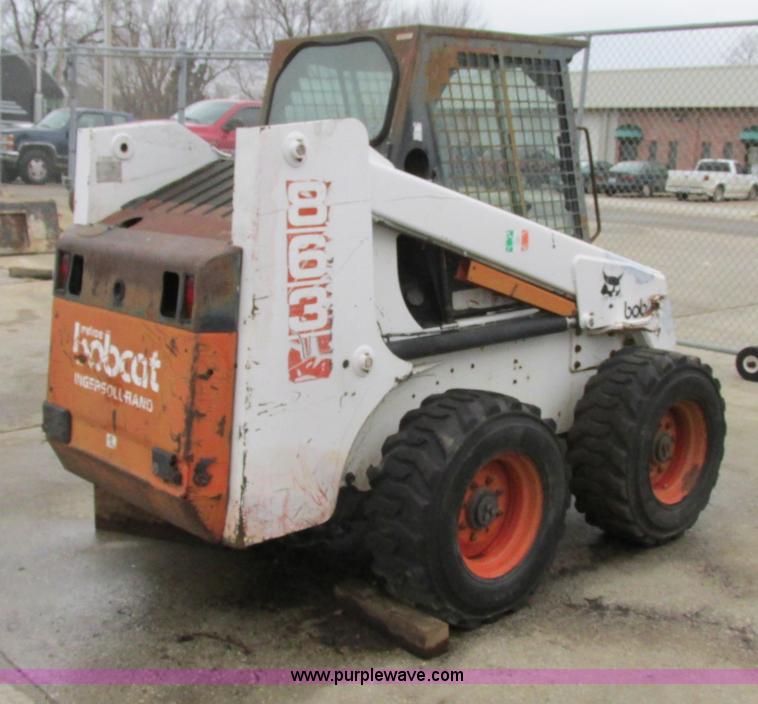 image for item F5489 1996 Bobcat 863 skid steer