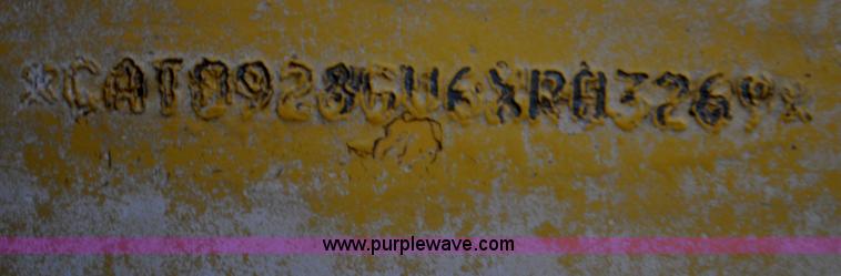 image for item G6194 2001 Caterpillar 928G wheel loader