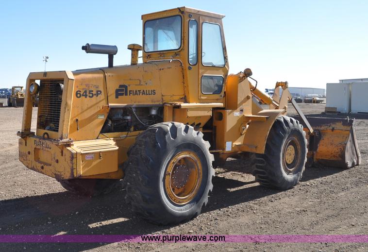 image for item G6345 1972 Fiat-Allis 645B wheel loader