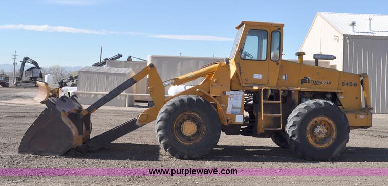 image for item G6345 1972 Fiat-Allis 645B wheel loader