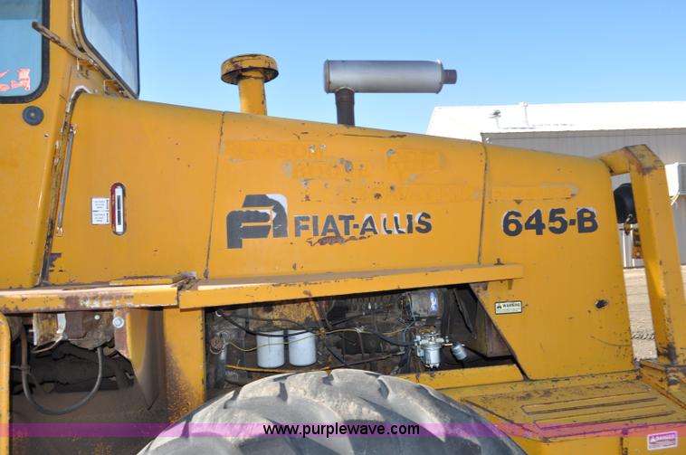image for item G6345 1972 Fiat-Allis 645B wheel loader