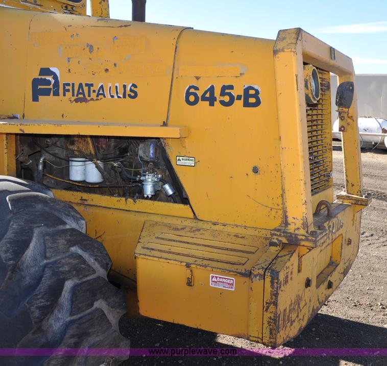 image for item G6345 1972 Fiat-Allis 645B wheel loader