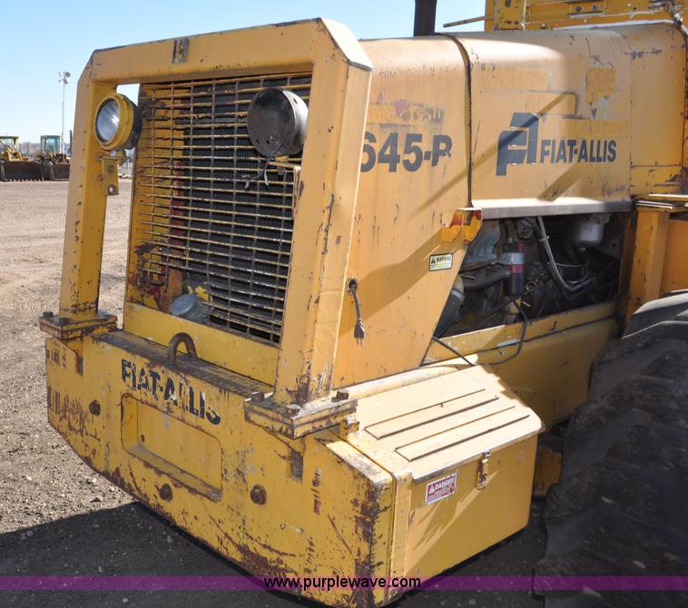 image for item G6345 1972 Fiat-Allis 645B wheel loader