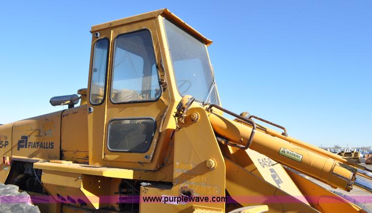 image for item G6345 1972 Fiat-Allis 645B wheel loader