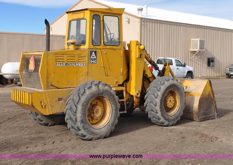 image for item G6346 Fiat-Allis 940 wheel loader
