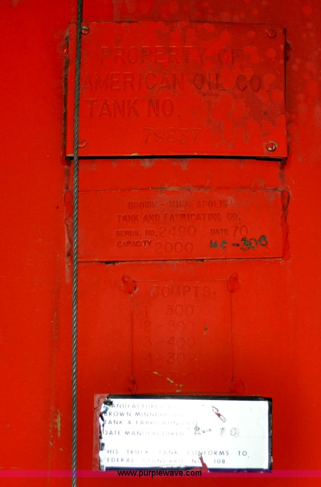 image for item G6350 1995 Chevrolet Kodiak fuel truck