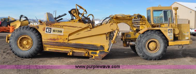 image for item G6351 1977 Caterpillar 613B elevating scraper