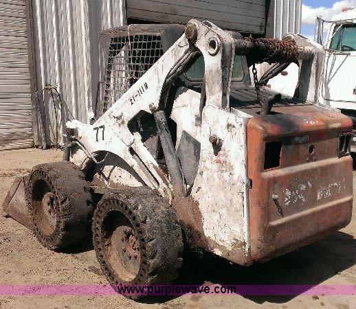 image for item G6358 2000 Bobcat 873 skid steer
