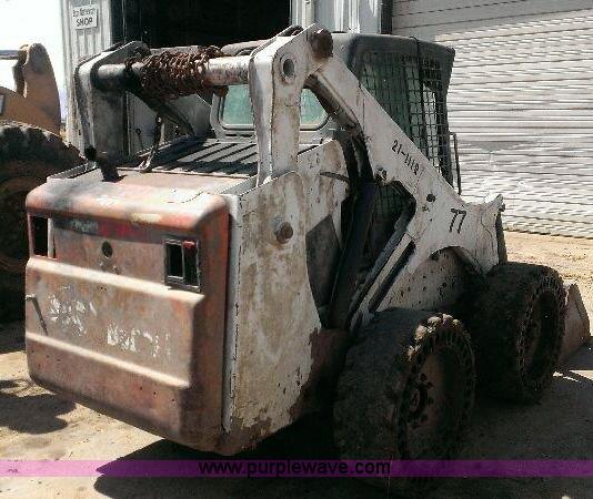 image for item G6358 2000 Bobcat 873 skid steer