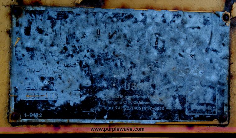 image for item H7752 1986 Caterpillar PR100DC milling machine