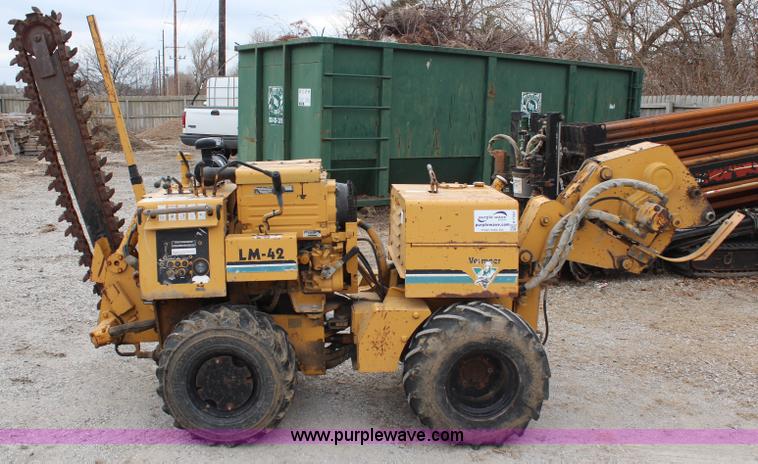 image for item H7783 1997 Vermeer LM42 cable plow