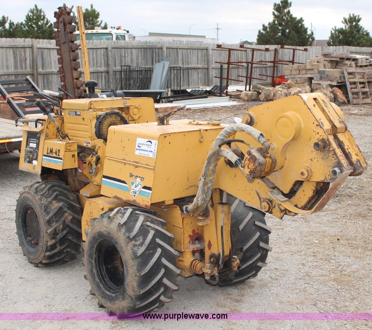 image for item H7783 1997 Vermeer LM42 cable plow