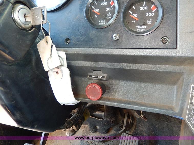 image for item I9484 1997 Mack CL713 triple axle semi truck