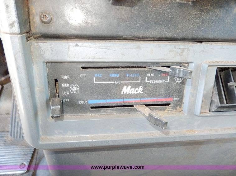 image for item I9484 1997 Mack CL713 triple axle semi truck