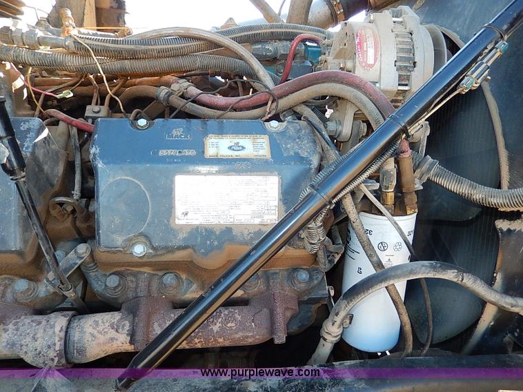 image for item I9484 1997 Mack CL713 triple axle semi truck