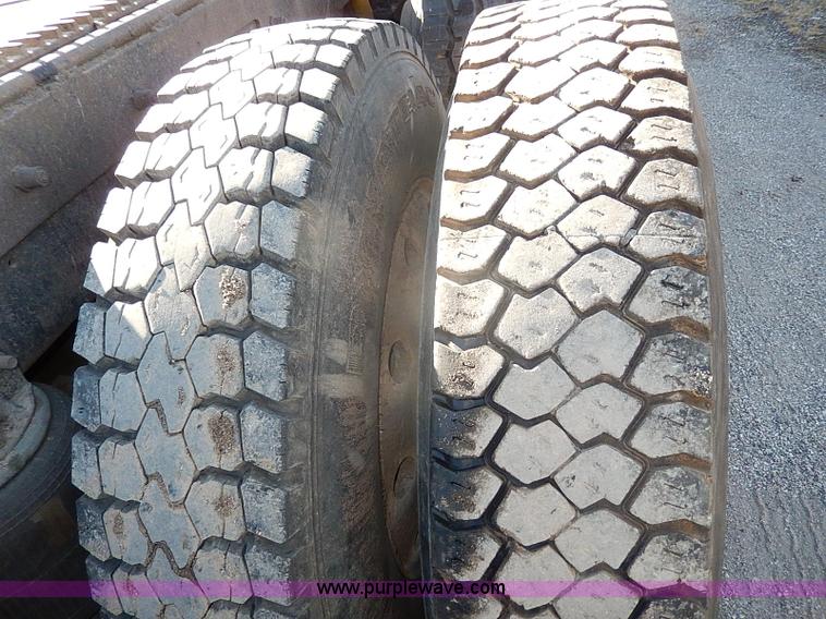 image for item I9484 1997 Mack CL713 triple axle semi truck