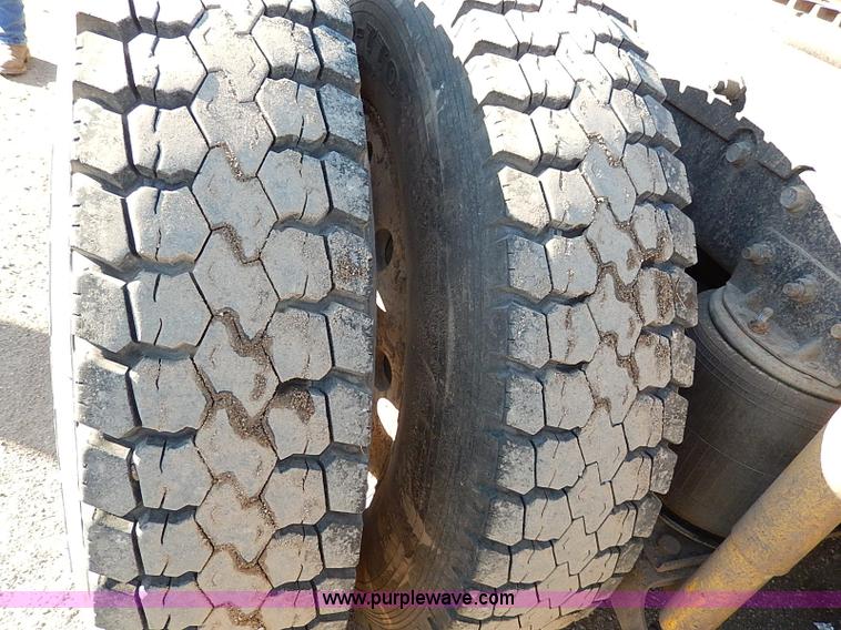 image for item I9484 1997 Mack CL713 triple axle semi truck