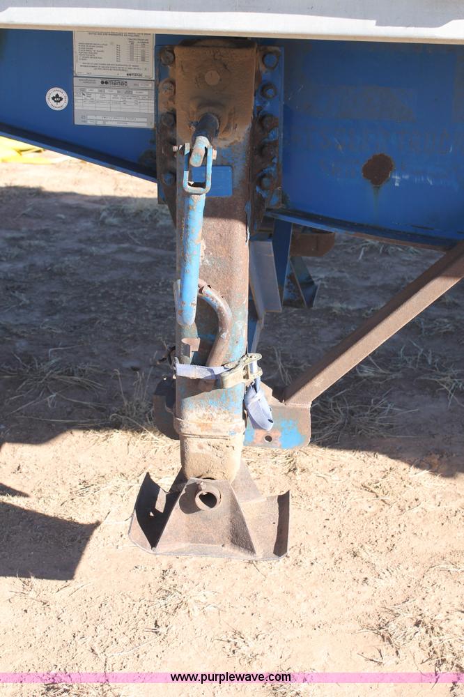 image for item C3613 2000 Manac 16248801 flatbed semi trailer