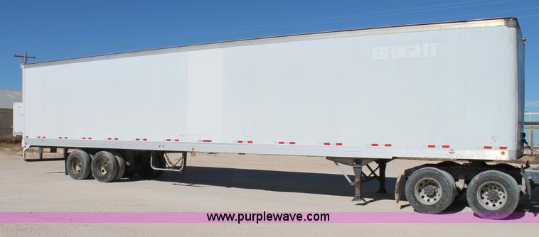 image for item C3636 2001 Lufkin TFV-CLST dry van trailer
