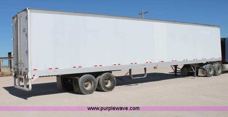 image for item C3636 2001 Lufkin TFV-CLST dry van trailer