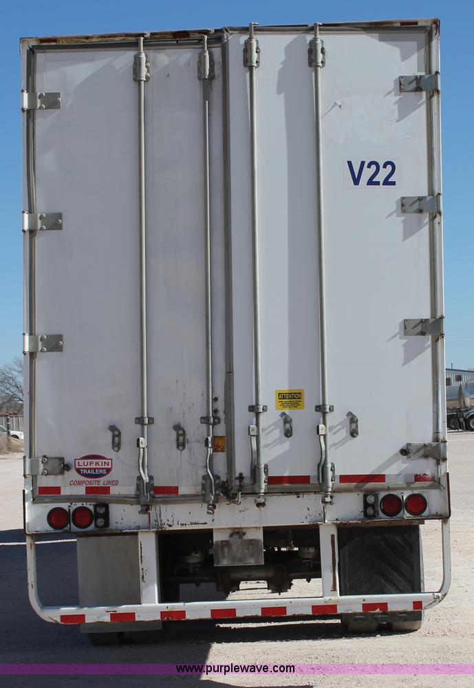 image for item C3636 2001 Lufkin TFV-CLST dry van trailer