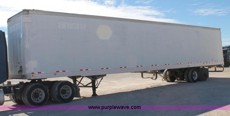 image for item C3636 2001 Lufkin TFV-CLST dry van trailer