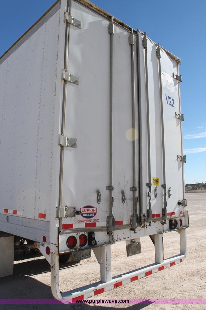 image for item C3636 2001 Lufkin TFV-CLST dry van trailer