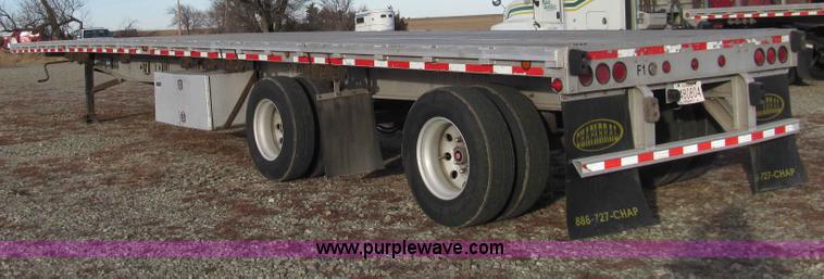 image for item D6082 2002 Chaparral aluminum trailer