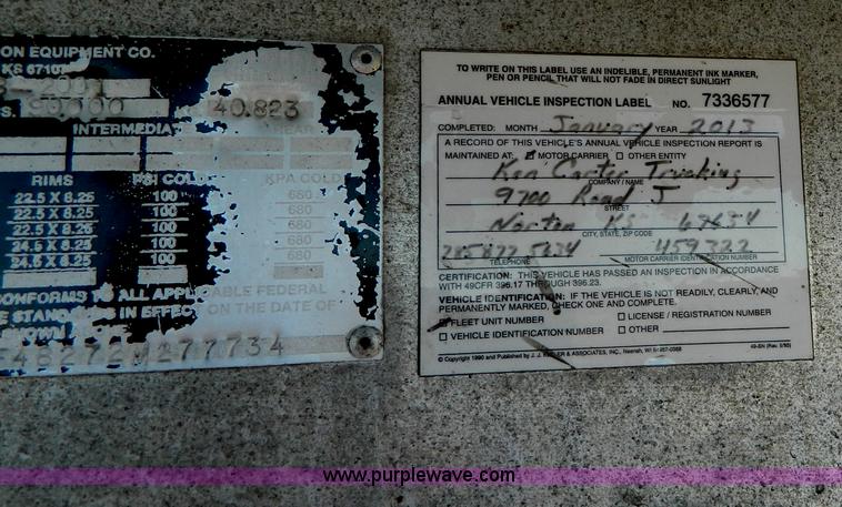 image for item D6082 2002 Chaparral aluminum trailer