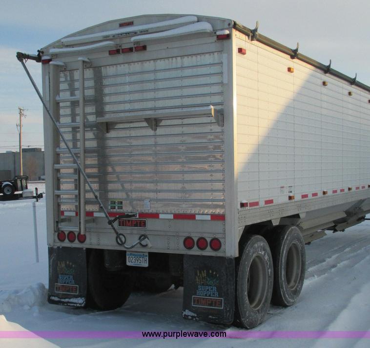 image for item E5242 2011 Timpte tandem axle hopper bottom trailer