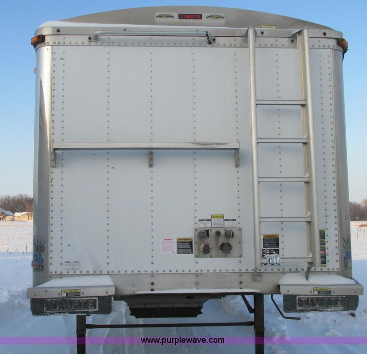 image for item E5242 2011 Timpte tandem axle hopper bottom trailer